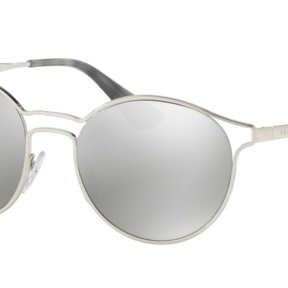 Prada cinema sunglasses. Silver mirror